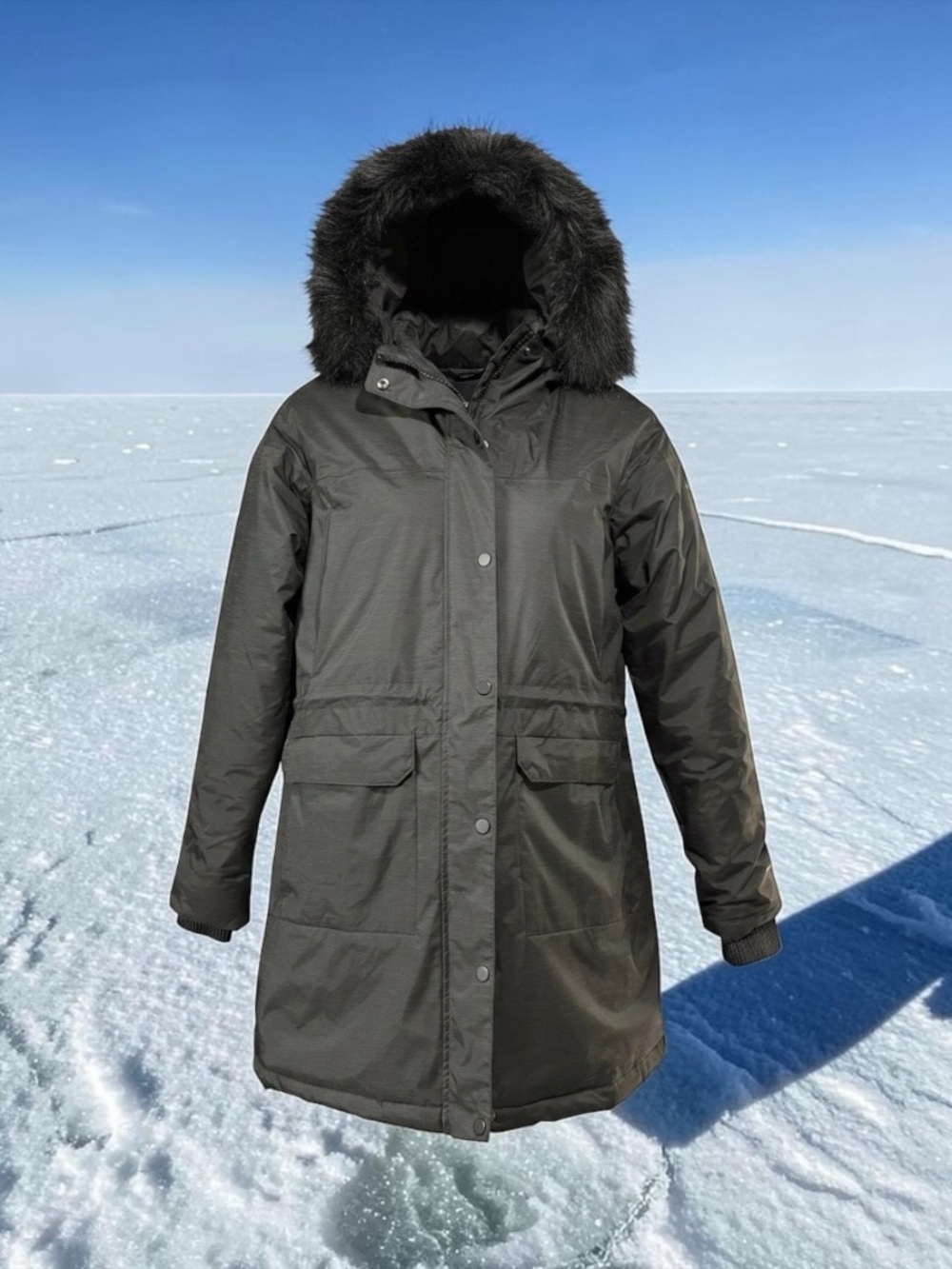 Columbia, Hawks Prairie II Omni-Tech Insulated Parka, Charcoal Grey, XL ❄️